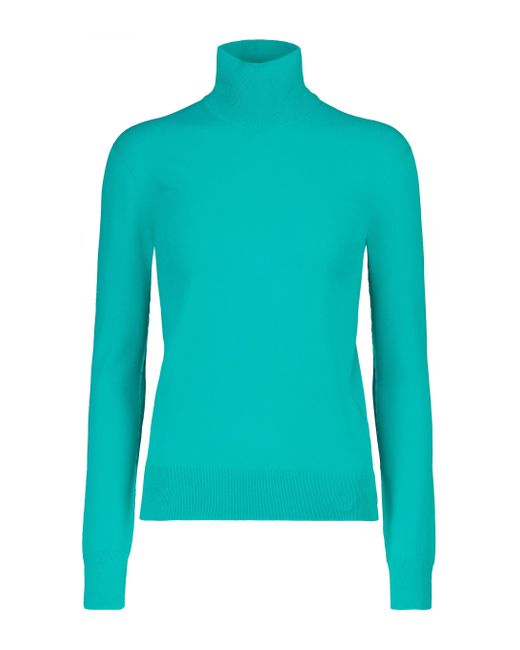 turquoise turtleneck