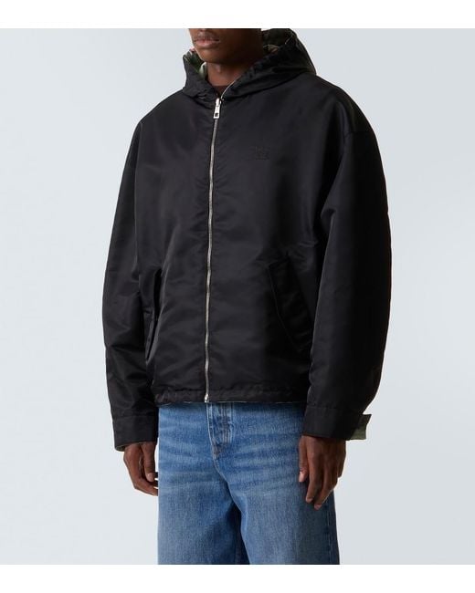 Loewe Green Floral Reversible Jacket for men