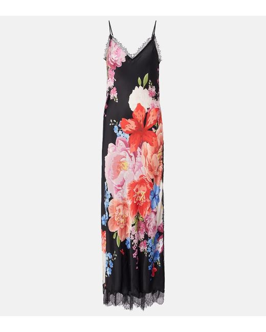 Robe Lucia A Fleurs Poupette en coloris Red