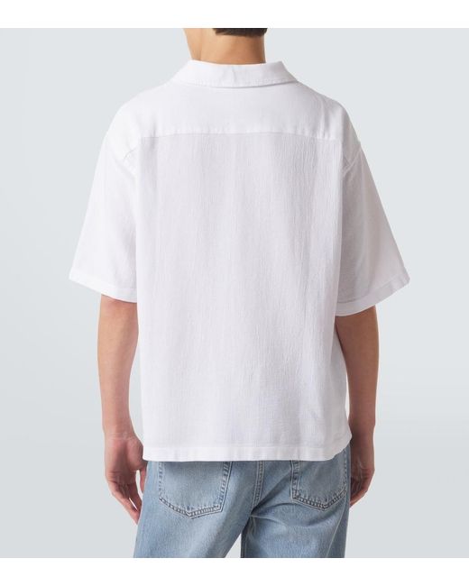 FRAME White Cotton Shirt for men