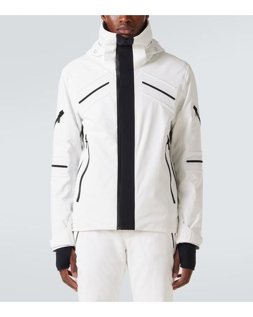 Toni Sailer White Kurt Ski Jacket for men