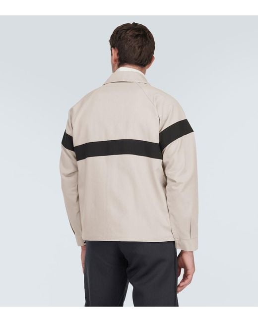 Chaqueta De Algodon GR10K de hombre de color White