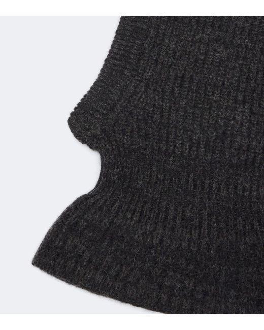 Lemaire Black Alpaca And Yak Balaclava