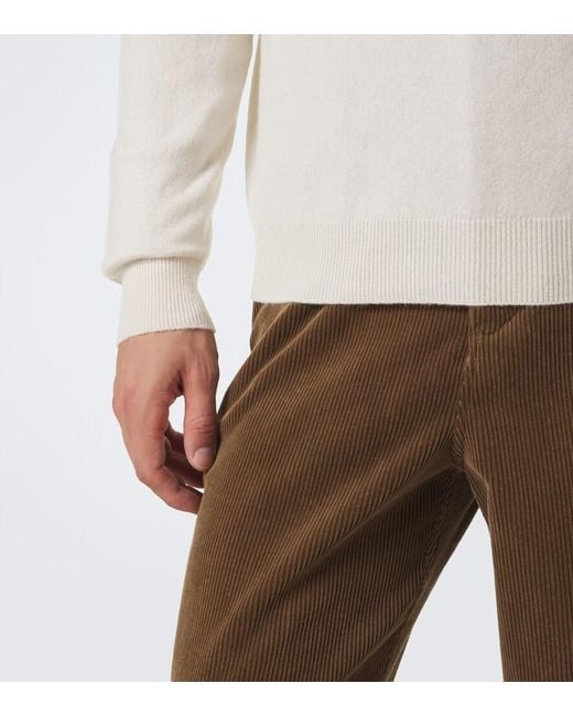 Pull En Cachemire Kiton pour homme en coloris White