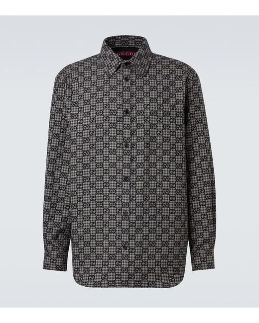 Camicia di Gucci in Gray da Uomo