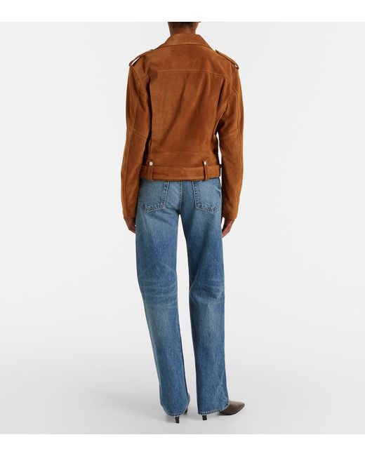 Nili Lotan Blue Briana Straight Jeans