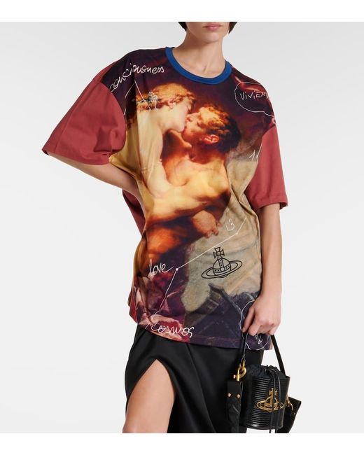Vivienne Westwood Orange Kiss Cotton T-Shirt