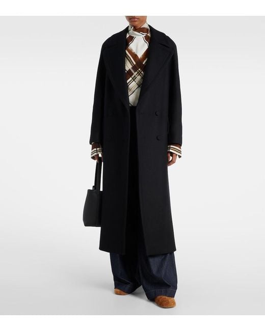 Dries Van Noten Brown Shearling Ballet Flats