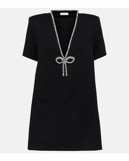 Vestido De Jersey Con Lazo Area de color Black