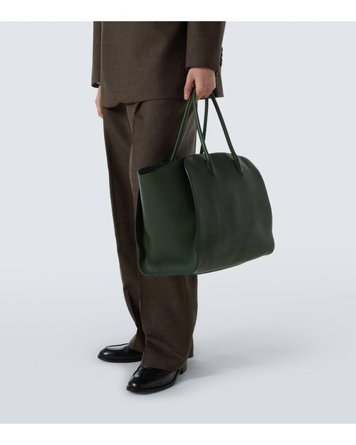 The Row Tote Bag Marlo Aus Leder in Green für Herren