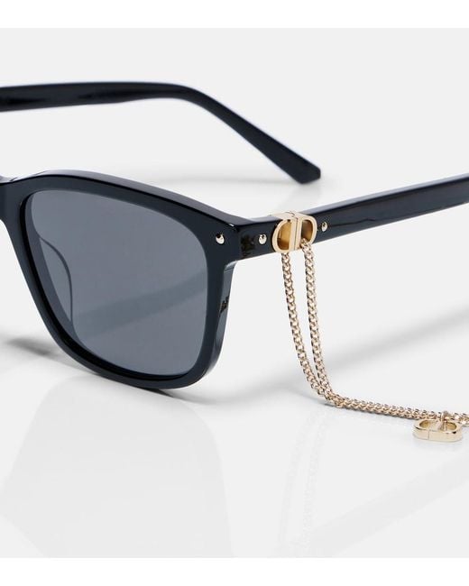Dior Blue Petit Cd S1I Square Sunglasses