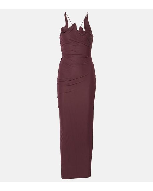 Christopher Esber Purple Venus Gown