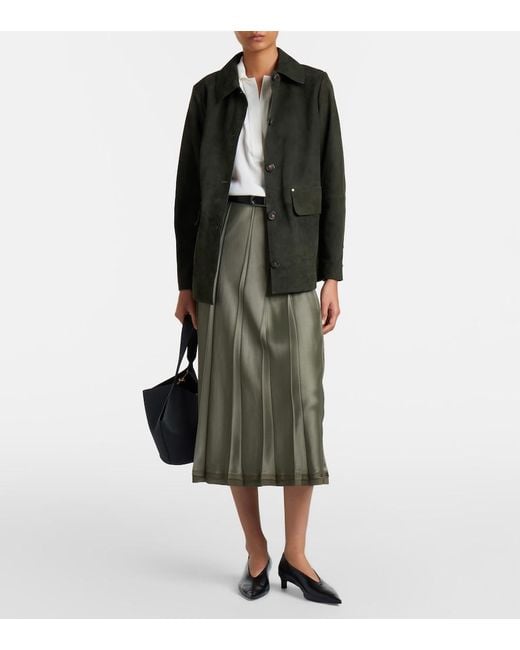 Vince Green Suede Jacket