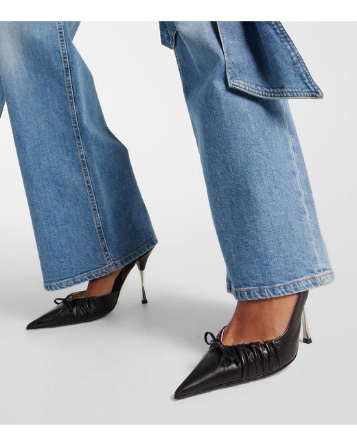 Escarpins Carla 105 En Cuir Blumarine en coloris Red