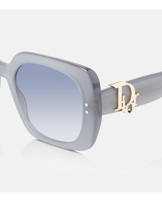 Dior Blue Dior Oblique S1I Square Sunglasses