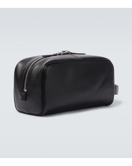 Trousse De Toilette En Cuir A Logo Tom Ford pour homme en coloris Black