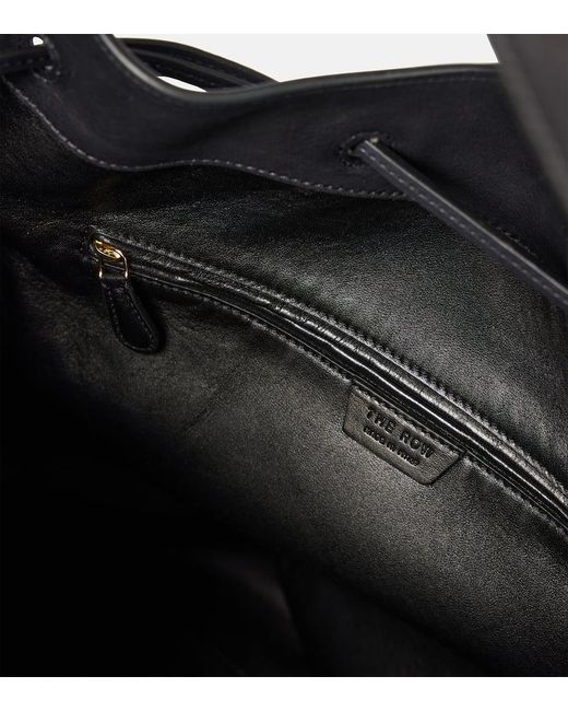 Bolso saco Belvedere de piel The Row de color Black