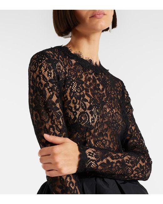 Rebecca Vallance Black Dixie Peplum Lace And Taffeta Minidress