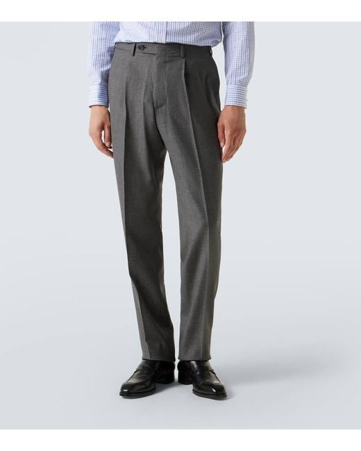 Costume Monza Db En Laine Vierge Canali pour homme en coloris Gray