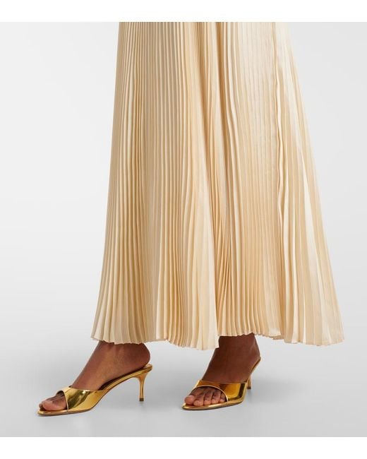 Jonathan Simkhai Natural Georgina' Long Dress With Sleeveless Vest
