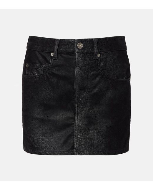 Isabel Marant Black Kimmy Miniskirt