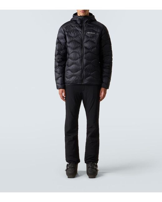 Peak Performance Blue Helium Hooded Down Jacket for men