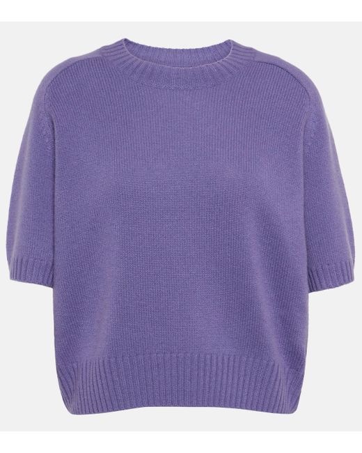 Jardin Des Orangers Purple Cashmere Sweater