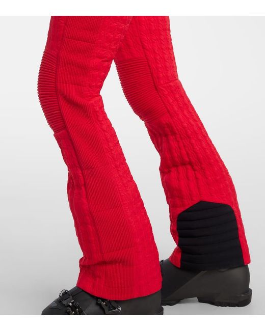 Moncler Red Skianzug