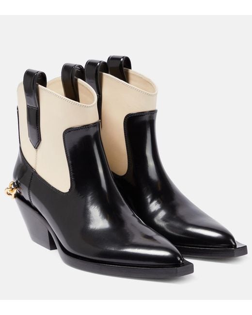 Zimmermann Black Duncan Leather Cowboy Boots