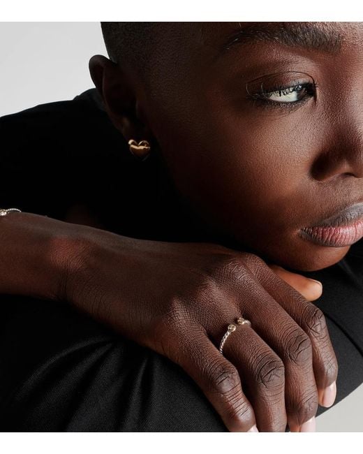 Anello Cable Open di David Yurman in White