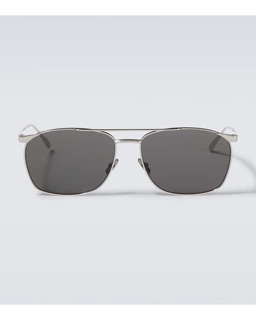 Lunettes De Soleil Sl 796 Aviateur Saint Laurent pour homme en coloris Gray