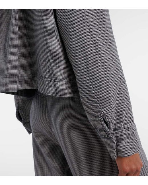 Velvet Gray Hemd Adeline Aus Baumwolle