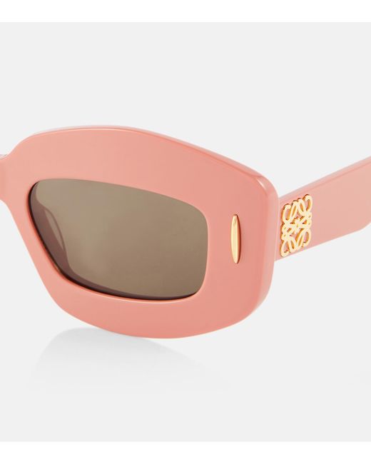 Loewe - Screen Sunglasses in Acetate for Woman - Light Pink - Acetate