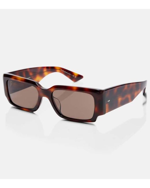 X Oliver Peoples – Lunettes De Soleil 1995C Rectangulaires Khaite en coloris Brown