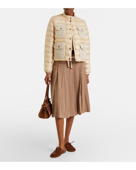 Moncler Natural Furet Down Jacket