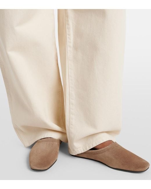 Veronica Beard Brown Narcisa Suede Mules