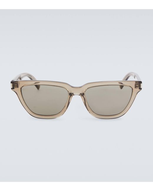 Saint Laurent Gray Sl 462 Sulpice Square Sunglasses for men