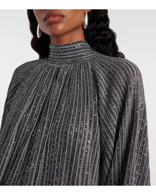 Missoni Gray Lame Minidress