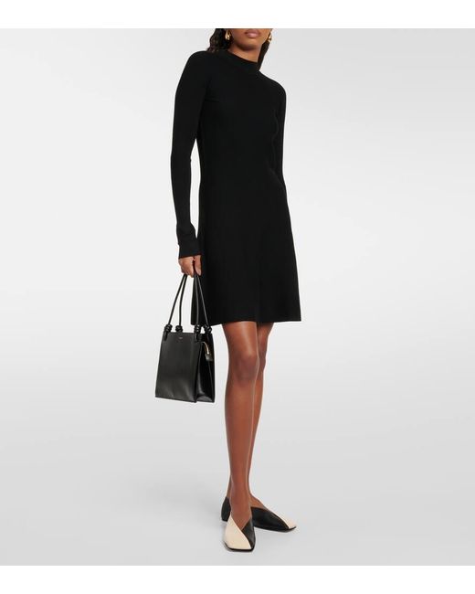 Max Mara Black Leisure Pireo Knit Minidress