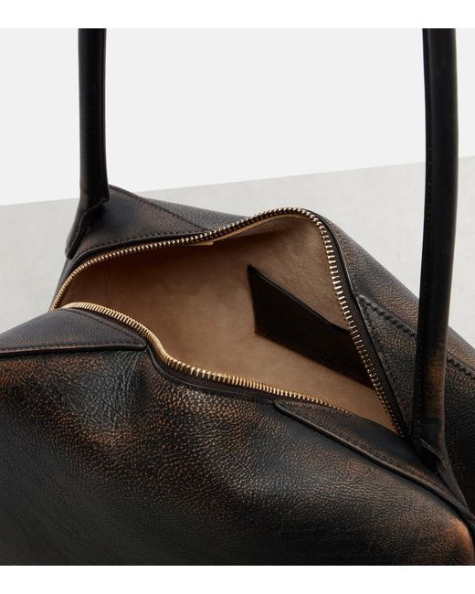 Alaïa Black Le Bouledogue Leather Shoulder Bag