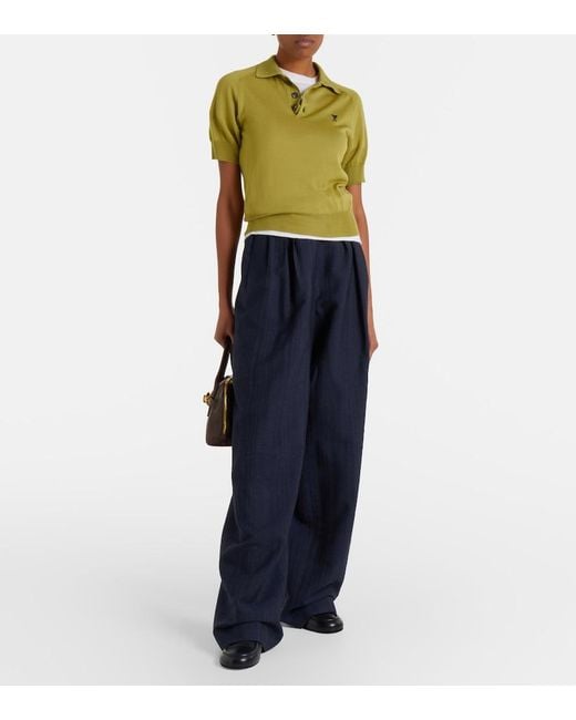 AMI Green Polo Shirts