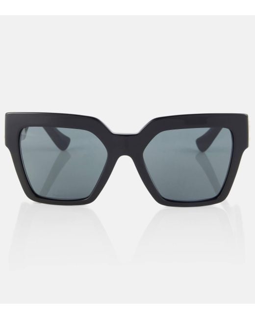 Versace Gray Squared Sunglasses