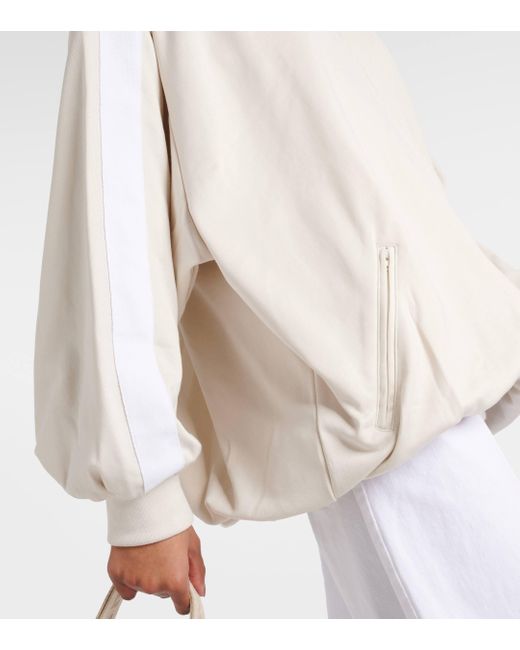 Isabel Marant White Rejane Oversized Track Jacket