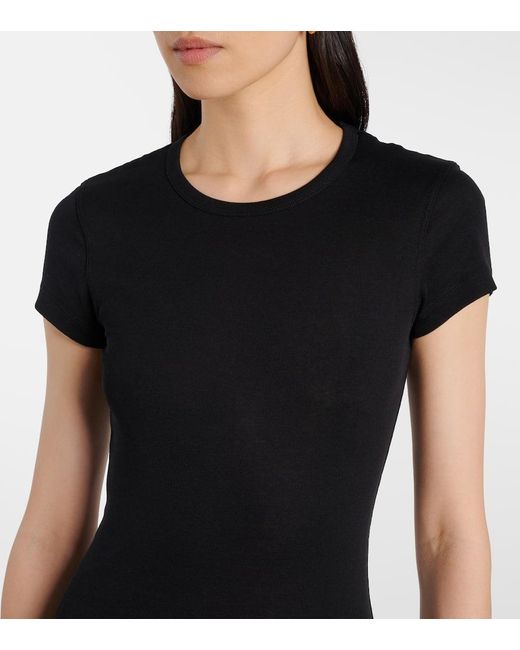 Wardrobe NYC Black Cotton Maxi Dress