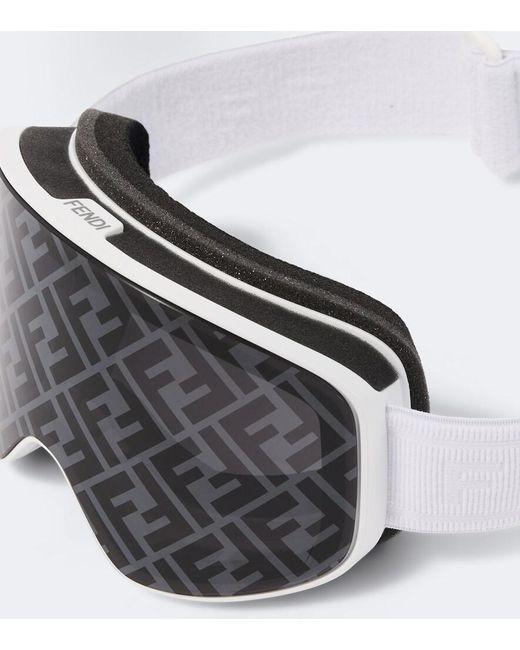 Fendi Skibrille in Gray für Herren