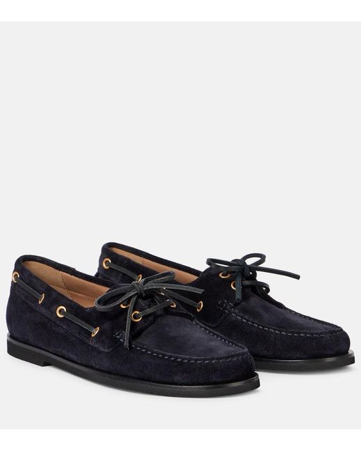 Mocassini Vandee di Gianvito Rossi in Blue