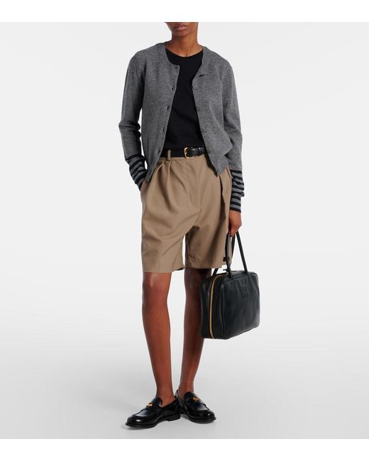 Plan C Gray Wool Cardigan