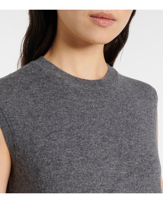 Ferragamo Gray Pullunder Aus Einem Kaschmirgemisch