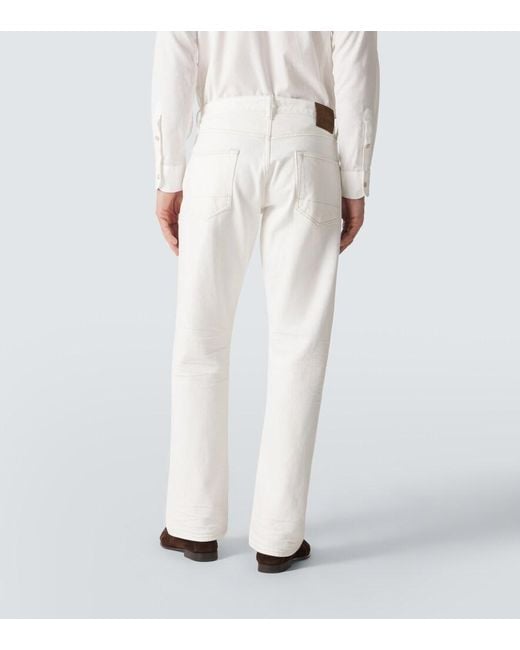 Jeans Rectos '50S Tom Ford de hombre de color White
