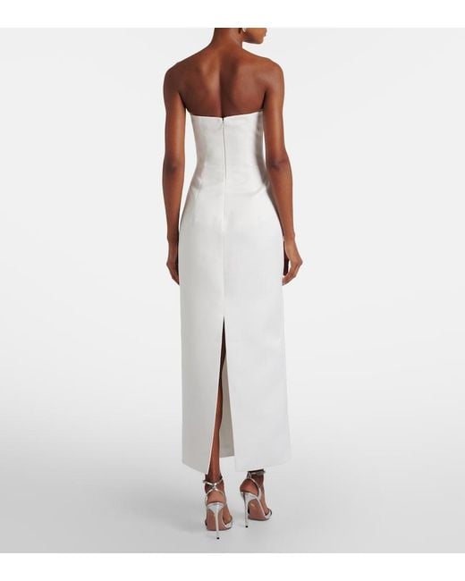 LEO LIN White Bustier-Kleid Rayna